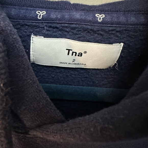 TNA | Aritzia Women’s Size 2 Boyfriend Hoodie in Starboard - Picture 3 of 6